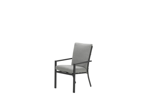 [547744] Garden Imp. | Tuinstoel Sergio Dining Fauteuil Carbon Black/Licht Grijs