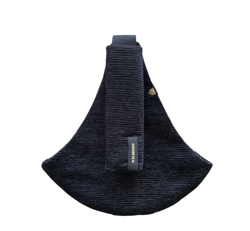[547752] Wildride | Draagdoek Toddler Carrier Rib Corduroy Collection Black