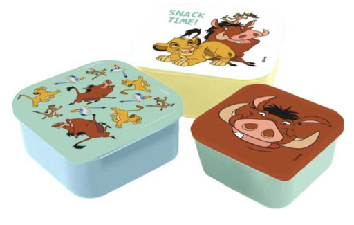 [547936] Lion King | Bewaarpotje Snack Time 3-pack