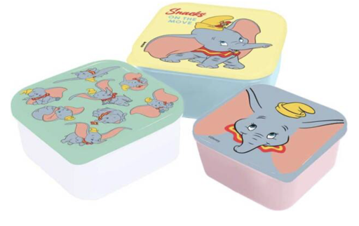 [547941] Dumbo | Bewaarpotje Snacks On The Move 3-pack