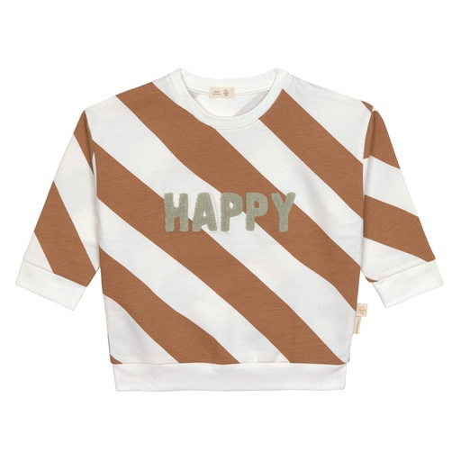 Laesig | Sweater Little Gang Kids Hoodie Happy Milky/Caramel