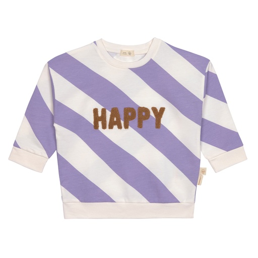 Laessig | Sweater Little Gang Kids Hoodie Happy Milky/Lilac