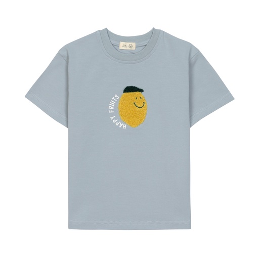 Laessig | T-Shirt Little Gang Lemon Light Blue Jersey