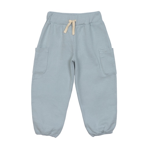Laessig | Broek Little Gang Cargo Pants Waffle Light Blue