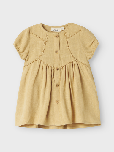 Lil' Atelier | Jurk Girls Nbfdamla Taos Taupe
