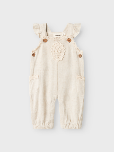Lil' Atelier | Salopette Girls Nbffrigg  Pumice Stone