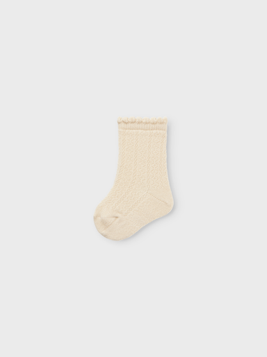 Lil' Atelier | Kousen Girls Nbfdalfi Knee Sock Turtledove