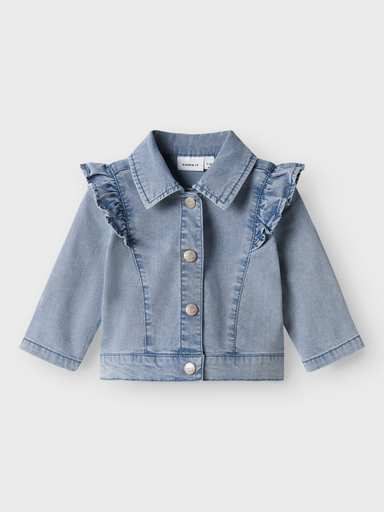 Name It | Gilet Girls Nbffiola Light Blue Denim