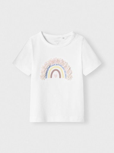 Name It | T-shirt Girls Nbffines Cloud Dancer