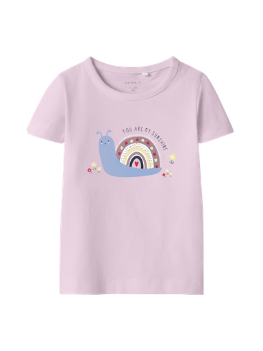 Name It | T-shirt Girls Nbffines Light Lilac