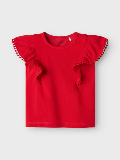 Name It | T-shirt Girls Nbffancy Chinese Red