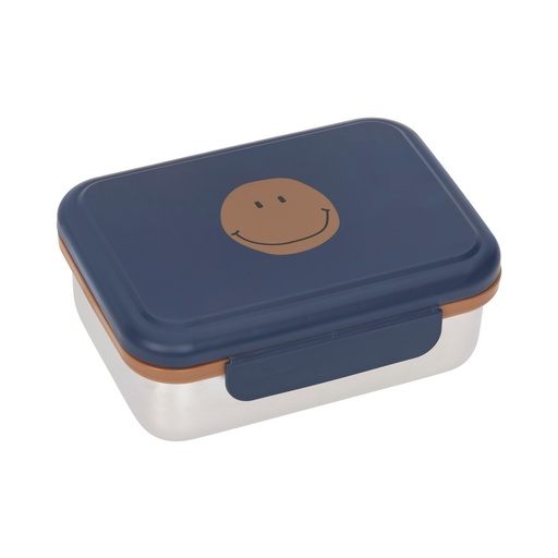 [548793] Laessig | Lunchbox Stainless Steel Little Gang Smile Navy