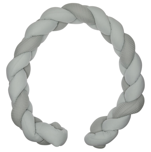 [548794] BB&Co | Parkbumper Vlecht Mix & Match Multifunctioneel mint groen 200cm (kopie)