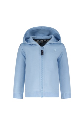 Le Chic | Jas Olaf Plain Zip-Up Marina Blue