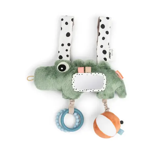 [549030] Done by Deer | Maxi-Cosi Hanger Croco Green Krokodil