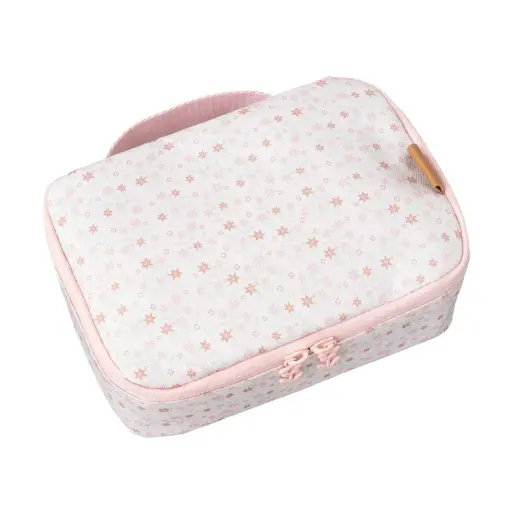 [549088] Fresk | Koeltas Garden Flowers Nordic Lunchtas 24x15x7cm