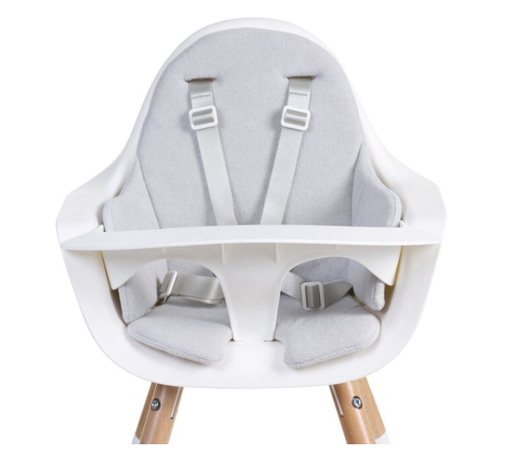 [549160] Childhome | Stoelkussen Evolu Tricot Pastel Muis Grijs 