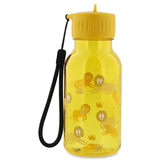 [549189] Trixie | Drinkfles Lively Lion Tritan Geel 350ml