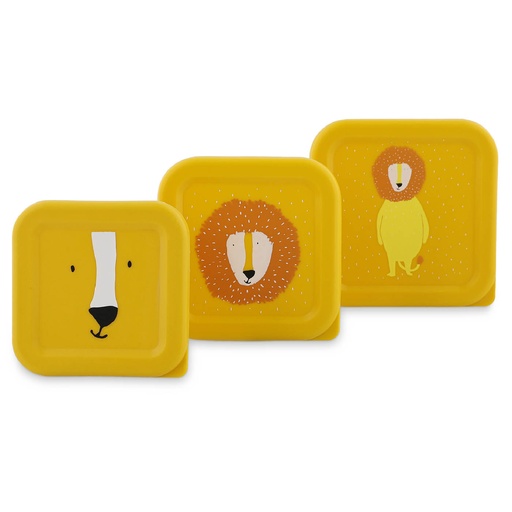 [549203] Trixie | Bewaarpotje Mr. Lion Snackbox 3-delig