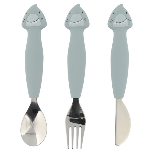 [549221] Trixie | Eetset Mr. Shark 3-delig