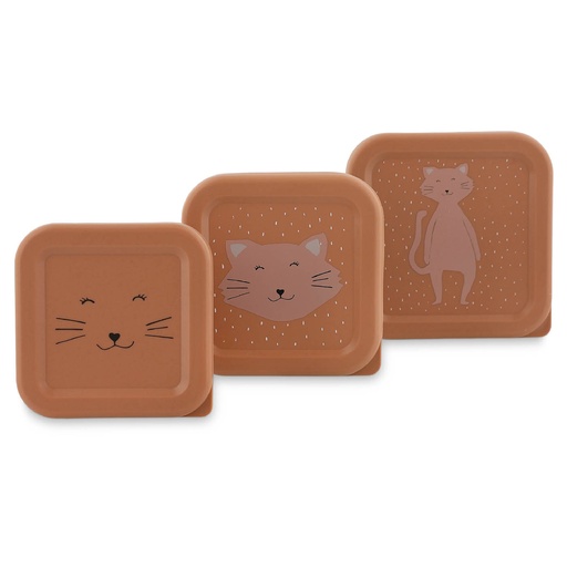 [549240] Trixie | Bewaarpotje Mrs. Cat Snackbox 3-delig