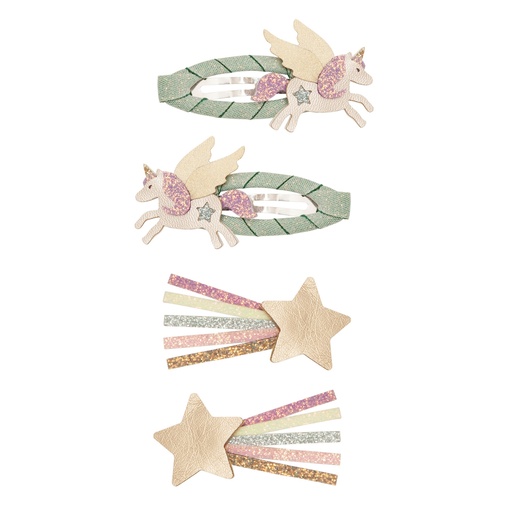 [549308] Mimi & Lula | Haarspeld Flying Unicorn Clip Set