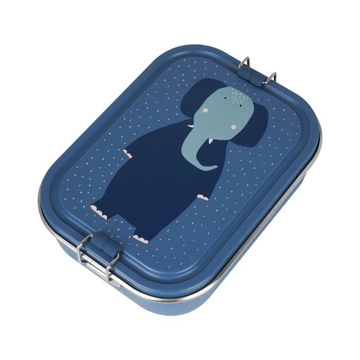 [549609] Trixie | Brooddoos Groot Mrs. Elephant Blauw