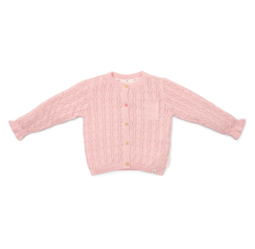 Little Dutch | Gilet Fairy Garden Gebreid Lotus