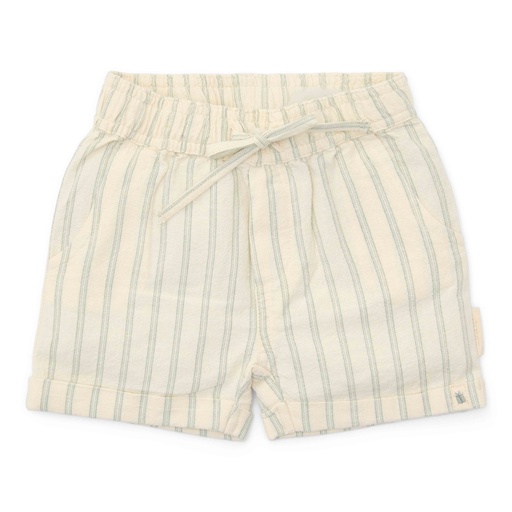 Little Dutch | Short Forest Friends Korte Broek Green Stripe
