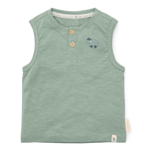 Little Dutch | Singlet Forest Friends Green