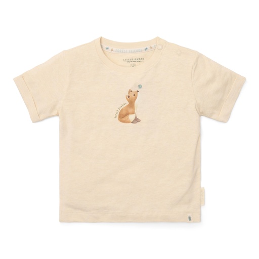 Little Dutch | T-Shirt Forest Friends Birch Melange