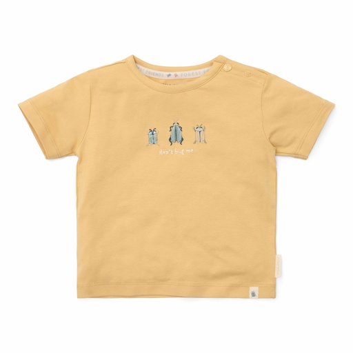 Little Dutch | T-Shirt Forest Friends Korte Mouw Almond