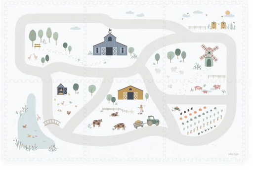 [550103] Play & Go | Puzzelmat Eeva Farm 120 x 180 x 1.4 
 cm 