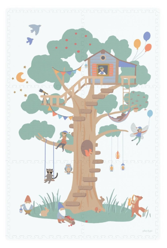 [550126] Play & Go | Puzzelmat Eevaa Treehouse 120 x 180 x 1.4 
 cm  