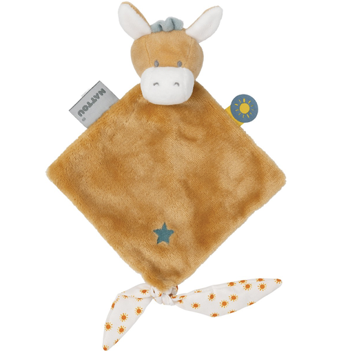 [550166] Nattou | Knuffeldoekje Félix & Léo Mini Doudou Ezel Leo