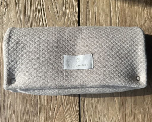 [550383] Living Nature | Luiermatje Camel/Beige 26x16cm  