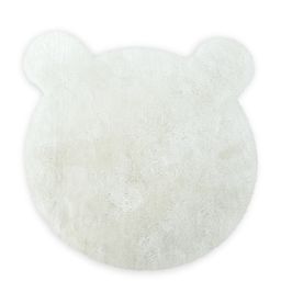 [550415] Living Nature | Tapijt Bear écru 75x75 cm