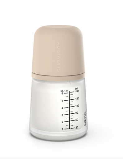 [550425] Suavinex | Drinkfles Anti Koliek Zerø.Zerø One Size Special Borstvoeding Light Natural 180ml