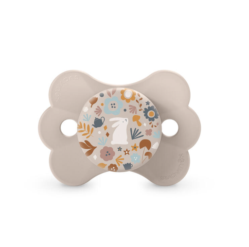 [550431] Suavinex |  WONDERLAND - SILICONEN SYMETRISCHE FOPSPEEN SXPRO 0/6M - Roze