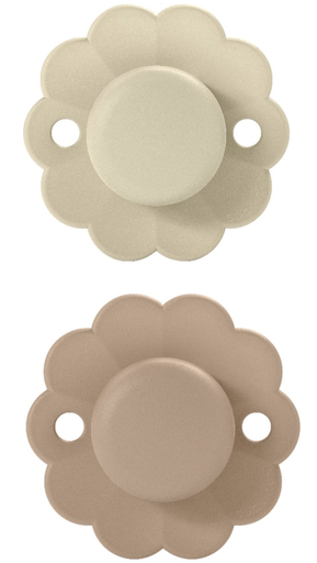 [550450] Suavinex |  WONDER - SILICONEN SYMETRISCHE FOPSPEEN SXPRO 0/6M - WGRAY/CORK2PC