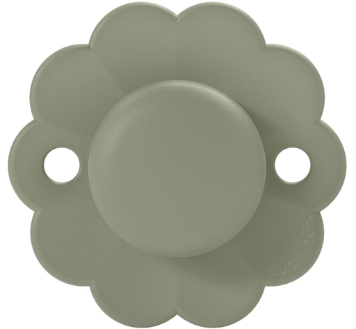 [550454] Suavinex |  WONDER - SILICONEN SYMETRISCHE FOPSPEEN SXPRO 6/18 - HEDGE GREEN