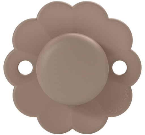 [550459] Suavinex |  WONDER - SILICONEN SYMETRISCHE FOPSPEEN SXPRO 6/18 - RAW UMBER