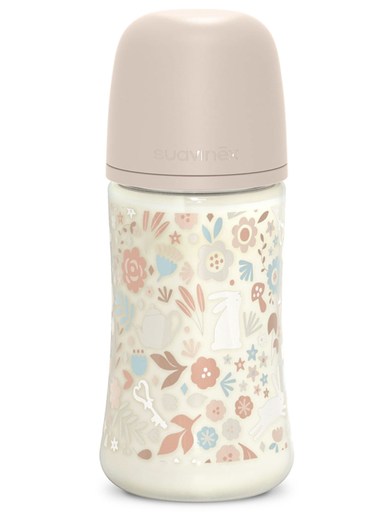 [550482] Suavinex |  WONDERLAND - FLES 270ML - FOPSPEEN SXPro M - Roze