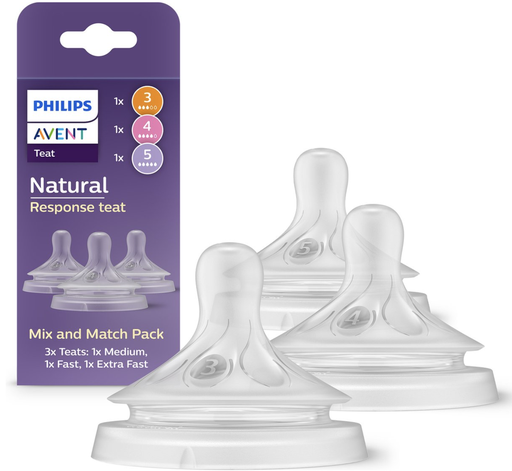 [550557] Avent | Zuigspeen mix & match speenset flow3, flow4 flow5 