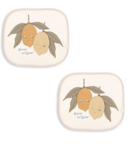 [550635] Konges Slojd | Zonnescherm Ciao Limone Car Sunshade
