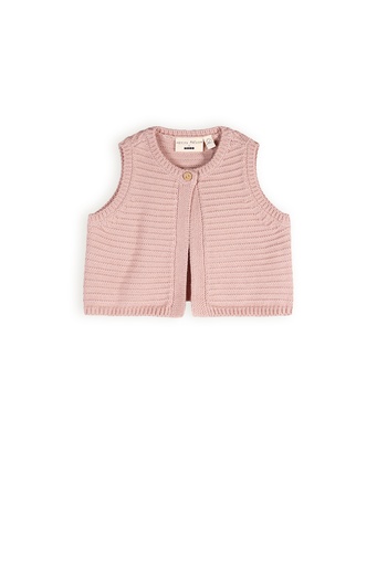 Petite Maison x Nono | Gilet Kata Knitted Gebreid Pastel Pink