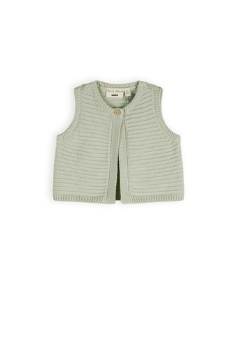 Petite Maison x Nono | Gilet Kata Knitted Gebreid Sea Foam