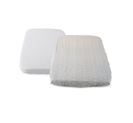 [550804] Chicco | Hoeslakens vr Co-Sleeper Next2Me Grey Fox 2-pack