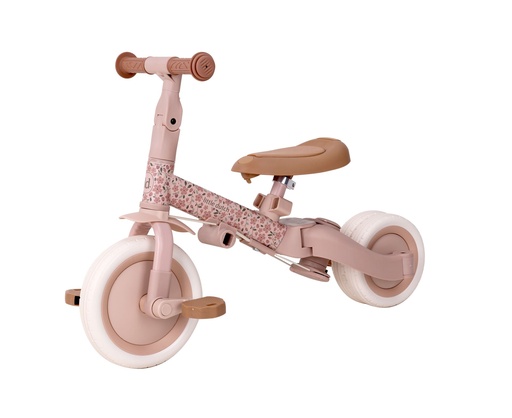 [550809] Little Dutch | Loopfiets/Driewieler 4-in-1 Fairy Flower Roze