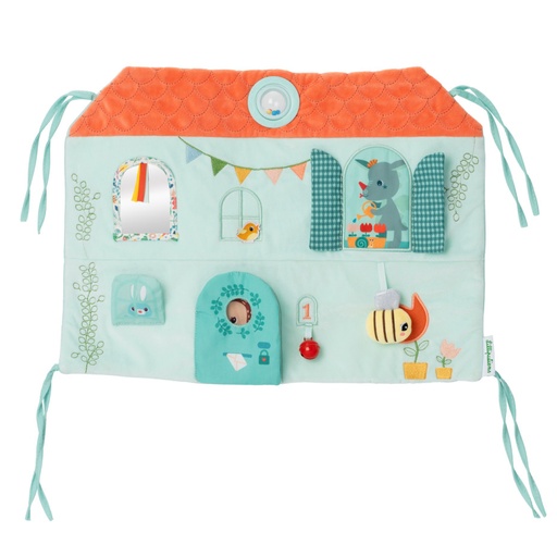 [550821] Lilliputiens | Activiteitenpaneel Stella & Joe's Huis Textiel